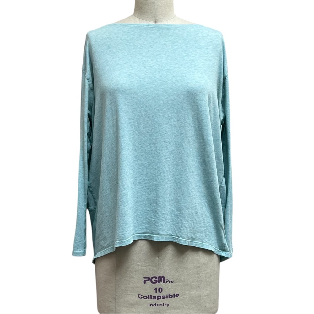 Lululemon Back in Action Long-Sleeve Shirt Tidal Teal